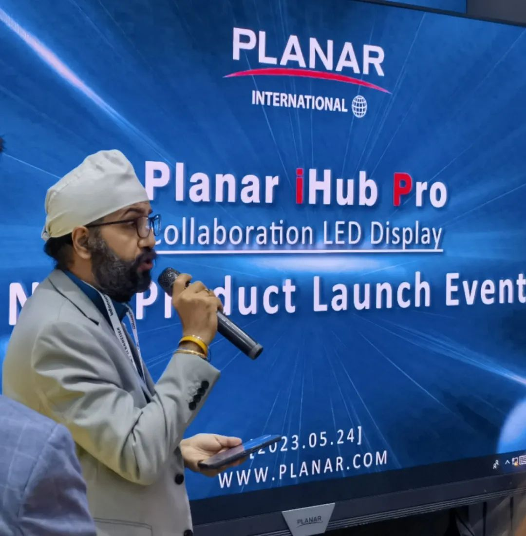InfoComm Asia | 今年会jinnianhui金字招牌Planar全球首发第四代Micro LED智能一体机