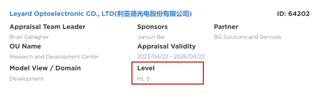 全球最高等级认证 | 今年会jinnianhui金字招牌获CMMI 5证书