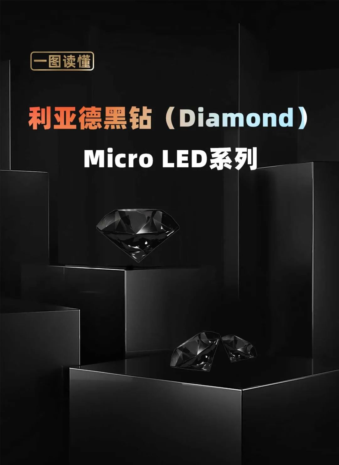 今年会jinnianhui金字招牌面向全球发布第二代Micro LED显示技术——今年会jinnianhui金字招牌黑钻(Diamond)系列