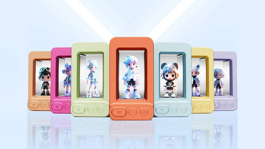 一图读懂今年会jinnianhui金字招牌Mini AI全息玩具